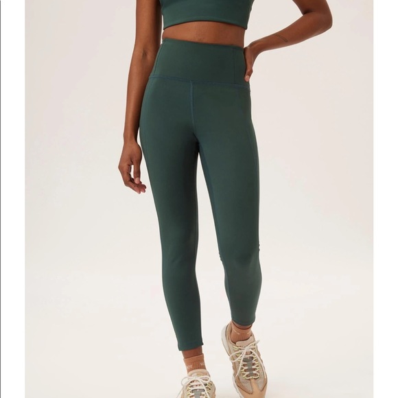 🎉HP🎉 Girlfriend Collective Compressive Legging 28.5” Inseam in Moss 2X - Picture 3 of 5